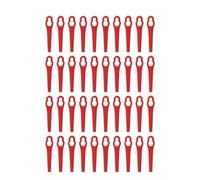 Lames De Tondeuse À Gazon En Plastique L83, Pièces De Rechange, Machine De Coupe D'herbe, Tondeuse De Jardin Sans Fil(40pcs)