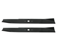Lames de tondeuse pour MTD/CUB CADET, lot de 2, 490 mm, 4 mm d'épaisseur