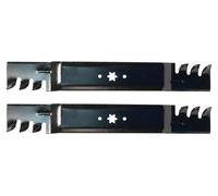 Lames de tondeuse pour MTD/CUB CADET, lot de 2, 538,2 mm, en acier au carbone