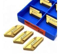 Lames d'inserts en carbure, KNUX160405R11 NC3020 KNUX160405L11 NC3020 Outil de coupe de traitement de l'acier professionnel Inserts de fraisage de tour Outils de tournage 10 pièces(KNUX160405L11 NC302