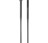 Lames DT Revolite® 2,0 x 1,3 x 306 mm, cartouche de 20 pièces, noir, Straightpull, acier inoxydable