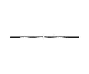 Lames fines Supercut sans ergot. 130 mm. Pour bois dur et doux, plastique, plexiglas et métal doux nonferreux - PROXXON - 28117