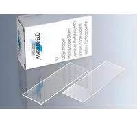 Lames Marienfeld® ~76x26x1mm fbk., sans bord dépoli, boîte alu.