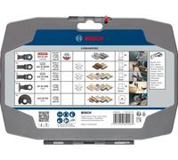 Lames Oscillantes pour Outil Multifonction Bosch Professional, Coffret de 5, Pour Coupes Métal et Bois