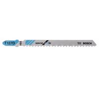 Bosch Lames de scie sauteuse T 127 D - pour aluminium - sachet de 5