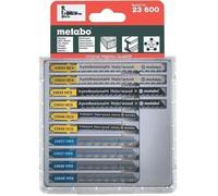 Lames pour scies sauteuses METABO - Lot de 10 - Bois, métal, plastique - HCS/HSS