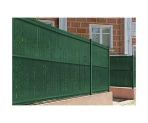Lames PVC Rigide Occultation - Casanoov - CINTO - 6m H.190cm - Vert - Avec clips et profil de finition