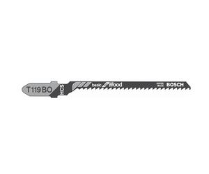 Lames scie sauteuse basic for wood T119BO sachet de 5 Bosch