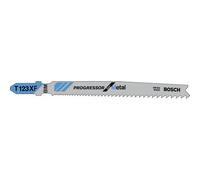 Lames scie sauteuse progressor for metal T123X sachet de 5 Bosch