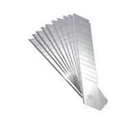 Lames sécables S-K-S métal 18mm, 15 segments / 14 points de rupture, pack=10pcs x10 morceau