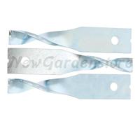 Lames Torcillées Pour Robot Tondeuse Compatible LIZARD, STIGA, WIPER 13271811