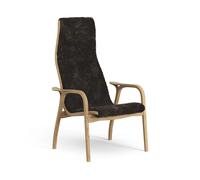 Swedese Fauteuil Lamino chêne huilé/peau de mouton Espresso (marron)