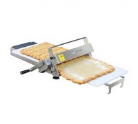 Laminoir À Pâte Manuel Pliable Acier Inoxydable Épaisseur Réglable Pour Pâte Brisée Fondant Pâte À Sucre Pâtisserie Maison(B)