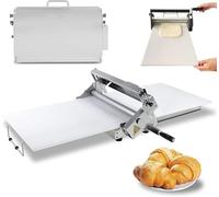 Laminoir à Pâte Professionnel, Laminoir à Pâte Feuilletée Réversible Et Rouleau à Fondant, Laminoir Manuel, épaisseur Réglable De 0 à 25 Mm, Laminoir à Pâte Pliable,60×30cm
