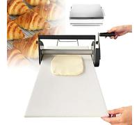 Laminoir Pate Feuilletée Laminoir À Pâte Manuel Pliable Machine a Pate Manuelle, Rouleau À Pâtisserie Avec Épaisseur De Pâte Épaisseur Réglable 0-27mm, Rouleau Pâtisserie Pliable Avec Planche Rouler