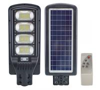 Lampadaire 095002 charge solaire 200W avec détecteur mouvement et télécommande