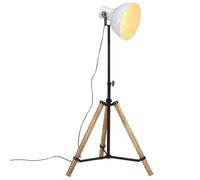 Lampadaire 25 W blanc 75x75x90-150 cm E27