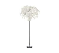 Lampadaire 3 Lumières Feuilles Décoratives Blanches Leavy Trio Lighting