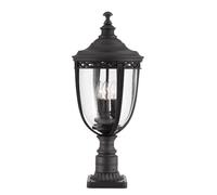 Lampadaire 63 cm English Bridle 3xE14 noir Feiss FE-EB3-L-BLK