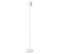 Lampadaire à LED Nuindie Sigor blanc, 15x120x15 cm