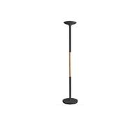Lampadaire Led intégrée PRYSKA - Unilux - 44,6 W - noir/bois