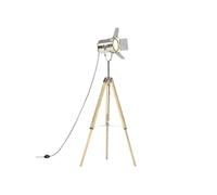 Lampadaire Tripod vidaXL - Bois de Manguier