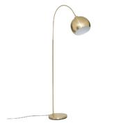 Atmosphera - Lampadaire Arche Floris Doré - H 177 cm - Acier, Tête Orientable - Pour Salon, Bureau, Chambre