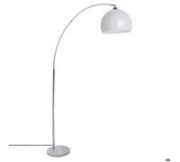 Lampadaire arc ""Geda"" marbre blanc H185cm - Atmosphera Créateur d'intérieur