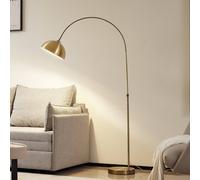 Lampadaire arc Lennart Lindby, bronze, Salon / Salle à manger, Métal, Moderne, Lampadaire