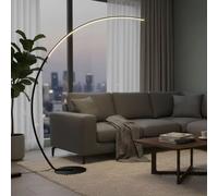 Lampadaire Arc Noir