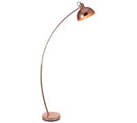 Lampadaire arqué, Teamson Home, rose dore, 80 X 25 X 153