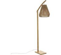 Lampadaire arc ""Palm"" bambou H158cm - Atmosphera Créateur d'intérieur
