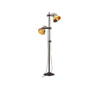 Lampadaire avec 2 abat-jour Multicolore E27 344405