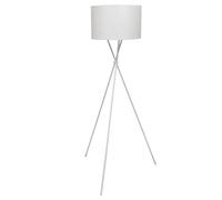 vidaXL Lampadaire - Blanc