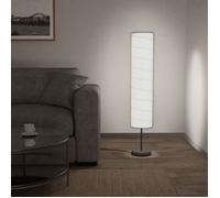 Lampadaire avec Support - vidaXL - plastique - blanc - 121 cm@xca28x