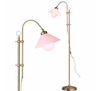 Lampadaire avec télécommande, lampadaire réglable en hauteur, lampe à arc dimmable, métal laiton antique, interrupteur à câble, 8,5W 806Lm blanc chaud, H 145-170 cm