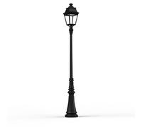 Lampadaire Avenue 3 N°7 LED Warm Noir 000 Diffuseur clair - PRADIER 103128000