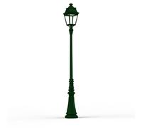 Lampadaire Avenue 3 N°7 LED Warm Vert 067 Diffuseur clair - PRADIER 103228067