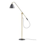 Lampadaire Bestlite BL4 Gris/ Laiton