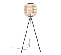 Lampadaire BORDESLEY E27 1X28W en acier noir D350mm