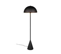 Lampadaire champignon noir mat ALFIE 130 cm E27 40W Trio