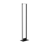 Lampadaire connecté SALVILANAS-Z LED 33W en aluminium et acier noir 200x35x1305mm