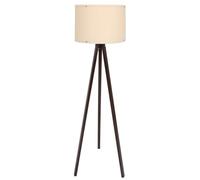 Lampadaire D BY M.RED Cream Walnut - MDF - Abat-jour polypropylène - Style contemporain
