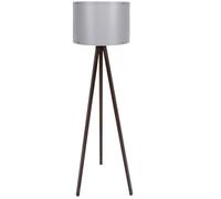 Lampadaire D BY M.RED Grey Walnut - MDF - Abat-jour polypropylène - Style scandinave