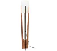 Lampadaire D BY M.RED Walnut - MDF - Papier kraft - Design moderne