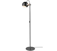 Lampadaire DC Ø18 Noir/ Chêne