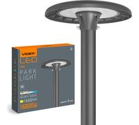 Lampadaire de jardin rond VIDEX LED IP65 120W 16800LM 220V