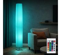 Lampadaire De Plafond Avec Télécommande RGB LED En Textile Dimmable H 119Cm