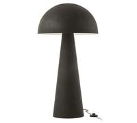 Lampadaire Design Champignon 95cm Noir Mat