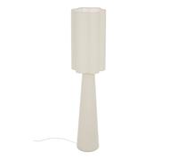 Lampadaire design en acier et béton Beige 28x28x124 cm